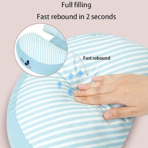 Перница за бременост LHH, странична перница за породилно спиење, поддршка со двојни клинови со капакот на перници, за тело, стомак,
