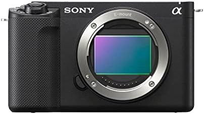 Sony Alpha ZV-E1 Целосна Рамка Заменливи Објектив Без Огледало Блог Камера со 28-60mm Објектив-Црно Тело