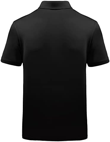 Јакна за машки голф Поло кошули со лесни маички за краткиот став