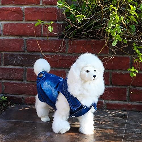 Куче тексас елек палто, гроздобер кошули, облека за кученца облека од каубојски миленичиња облека