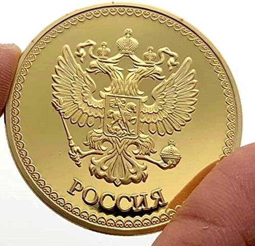 Руската Архитектура Замокот Позлатени Комеморативна Монета Колекција Монета Занает Злато Монета Заб Самовила Монета Медал Копија Подарок За Него