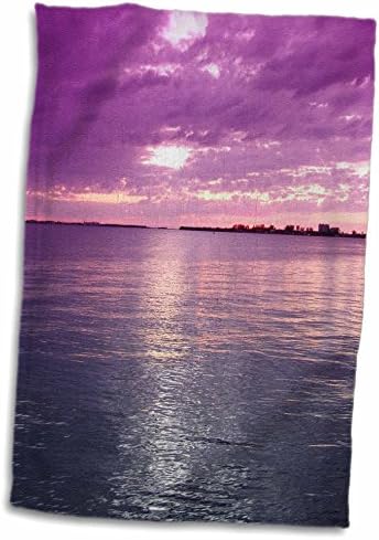 3Дроза зајдисонце на Флорен - виолетова и сина облачност и вода - крпи