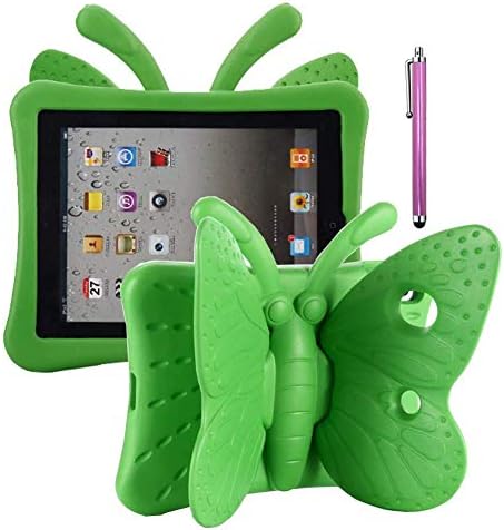 iPad 10.2 Детска кутија, iPad 7 -та генерација случај за деца, мала тежина шок -отпорен на шокантна ева пена за заштитен таблет рачка за рачка