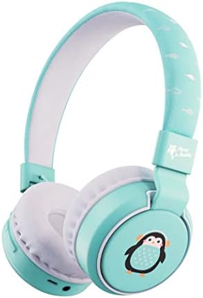 Планети пријатели Симпатична панда на уши слушалки за деца за деца | Слушалки за безжични деца со преклопување | Детска слушалка