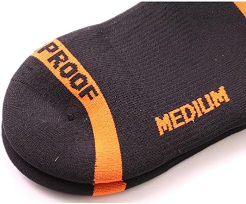 Водоотпорно водоотпорно ладно време на Декшел, мерино волна Тери јамка Внатрешна 3-слој ламинирана чорапи за дишење Hytherm Pro