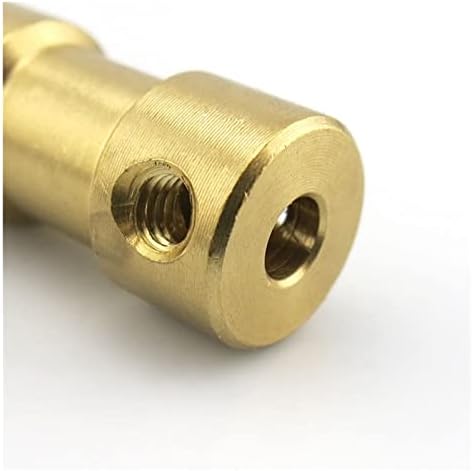 Compler waazVXS 2mm/2.3mm/3mm/3.17mm/4mm/5mm/6mm Флексибилно спојување на вратилото за месинг за моторниот преносен конектор