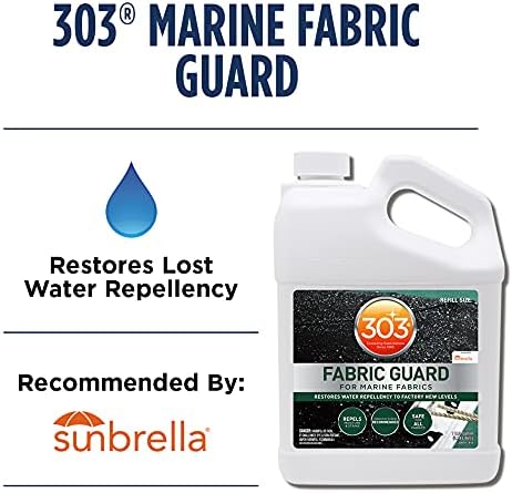 303 чувар на морска ткаенина - обновува репелуција на вода и дамки во фабрички нови нивоа, едноставни и лесни за употреба, препорачан