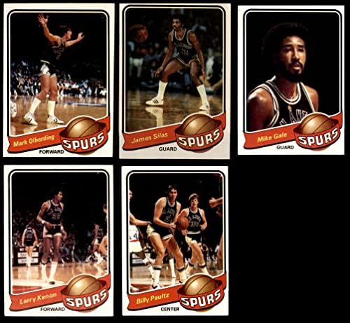 1979-80 Топс Сан Антонио Спарс Тим го постави Сан Антонио Спарс VG/EX+ Spurs