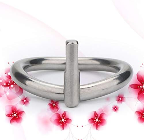Амосфун не'рѓосувачки челик пенис прстен прстени од одложување на ерекциите играчка за мажи машки 45 мм