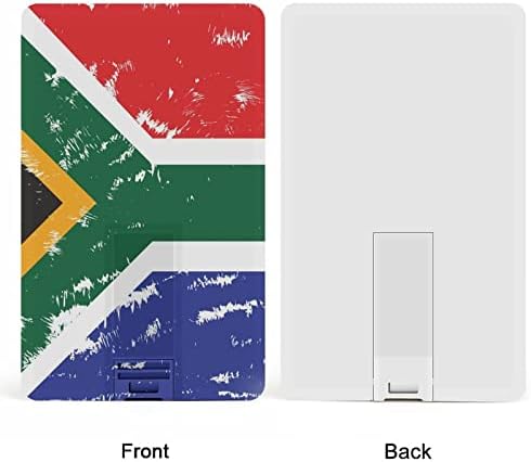 Јужноафриканско Знаме КРЕДИТНА Картичка УСБ Флеш Дискови Персонализирана Меморија Стап Клуч Корпоративни Подароци И Промотивни