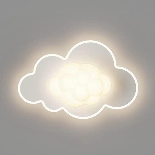 Римоал 2023 Нови ламби за облак тавани со бела starвезда предводени тавански светла облак спална соба дневна соба тавански ламби и фенери креативен