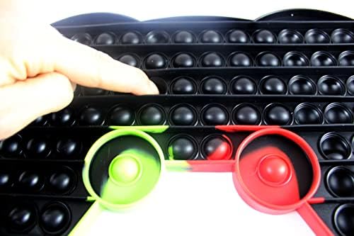 Jumbo Video Game Remote Controller Bubble Pop Fidget Toy - Силиконски притисок Puke Bubble Wrap Fidget Toy - Притиснете меурчиња