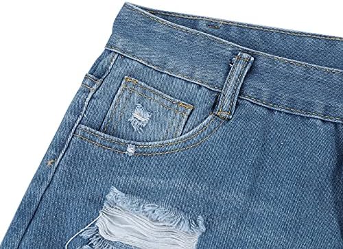 Shortsените од потта ги поставуваат жените дупка тенок лето секси панталони панталони од половината шорцеви фармерки високи џемпери со