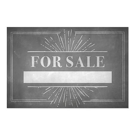 CGSignLab | За Продажба-Креда Пукна Прозорец Прицврстување | 36 x24