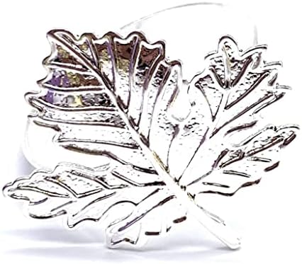 Gkmjki гроздобер јајце -салфетка тока метална лисја прстен шумски серии тема свадбена салфетка прстен