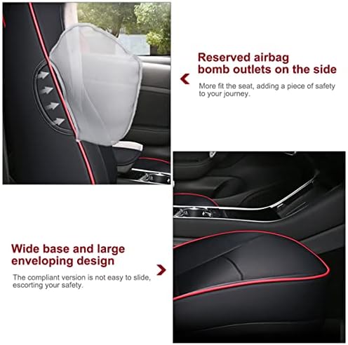 Опсег на целосна поставка за седишта за целосен сет за Tesla Model 3 Careation Car Seat Persecator, Airbag Компатибилен, додатоци за