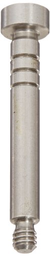 18-8 Пролетен сидро од не'рѓосувачки челик со глава, обичен финиш, внатрешен хексадецимален погон, 3 жлебови, 8-32 големина на конец, 0,187
