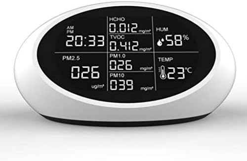 Монитор за квалитет на воздухот Jeusdf Внатрешен PM2.5 Формалдехид ТВОК Анализатор на гас Анализатор Детектор за квалитет на воздух
