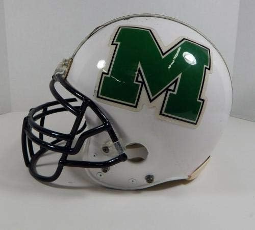 2006 Универзитет Маршал Тандернг стадо 31 игра користеше бел шлем DP03220 - Користена игра на колеџ