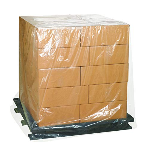 Обвивки за пакети со врвни пакувања, 4 мил, 42 x 42 x 72 , чиста