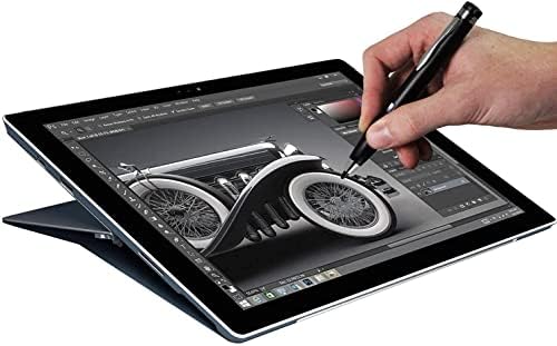 Broonel Black Fine Point Digital Active Stylus Pen - Компатибилен со HP Envy X360 13 -BF0045NA кабриолет лаптоп