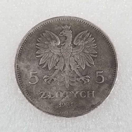 Антички занаети странски комеморативни монети колекција на сребрен долар 2476