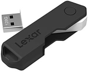 Flash Dribe Lexar ScompDrive TwistTurn2 128GB USB 2.0 Flash Drive, црна