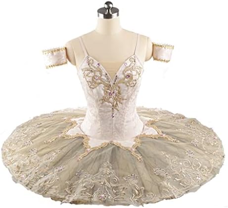 DSHDB Професионална балетска варијација палачинка за возрасни девојки балетски сценски костуми фустан