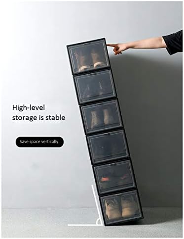 Кутија за чевли со дебела прашина од Лианг Транспарентна преклоплива кутија за складирање погодна за мали простории Домови простории за чевли