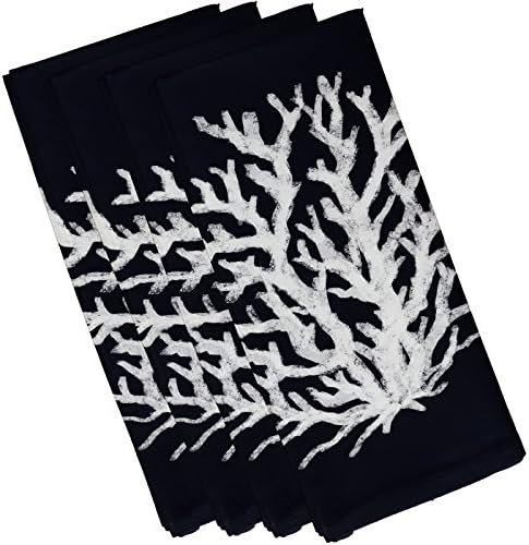 Е по дизајн корален гребен геометриски салфетка за печатење, 19 „од 19“, зачудувачки