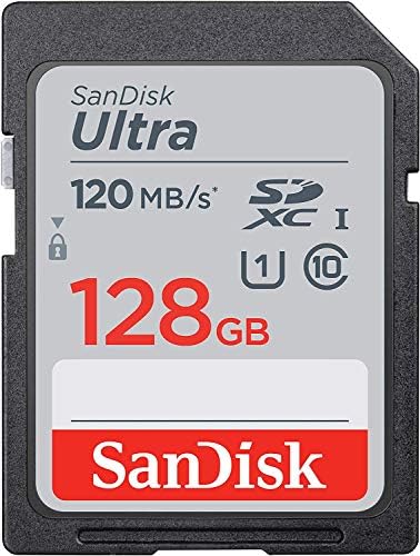 Sandisk 128gb SDXC SD Ултра Мемориска Картичка Работи Со Canon Powershot SX720 HS, SX730 HS, SX740 HS Камера UHS - Јас Пакет Со Сѐ,