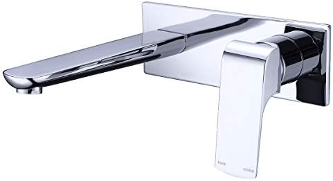 Зуки бакар со една рачка со една рачка бања тапа wallидна тапа бања мијалник допрена wallид монтиран единечен рачки миксер миксер допрете