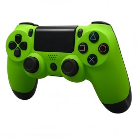 PS4 Softed Guessized Lime Green Green Front Shell Комплет за поправка Мод за куќиште PlayStation 4 DualShock 4