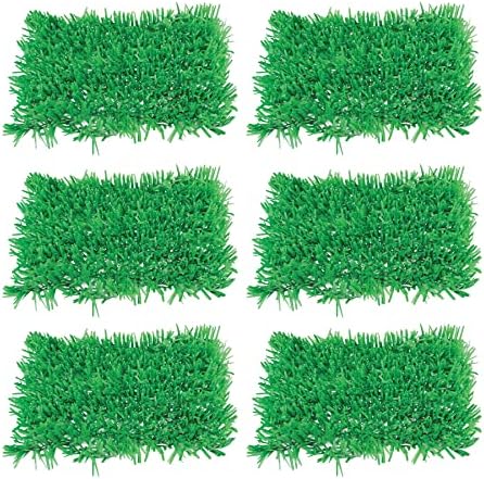 Душеци со трева на ткивото на beistle 6 парче, 15 x 30, зелена