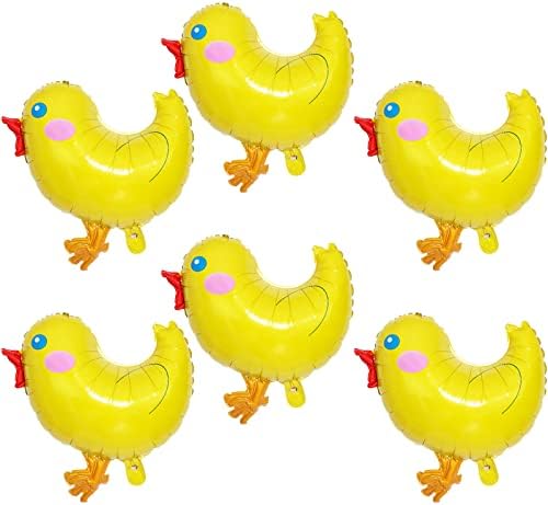 Велигденски Пилешки Балони Фарма Животински Балони Миларни Балони Во Форма На Пиле Велигденска Забава Фаворизира За Роденденски Туш За Бебиња