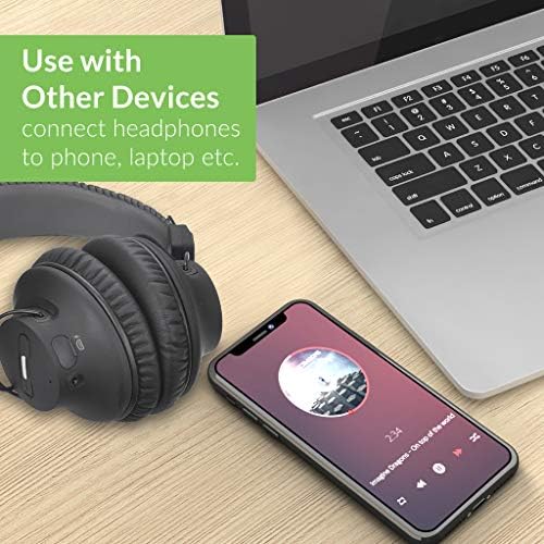 Avantree HT41899 Двојна Bluetooth 5.0 Безжични Слушалки ЗА ГЛЕДАЊЕ ТЕЛЕВИЗИЈА со Предавател &засилувач; Држач За Слушалки, Индивидуална