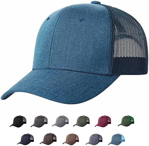 TSSGBL Snapback Trucker Caps Бејзбол капачиња прилагодливи празни мрежни капачиња за топка за мажи жени