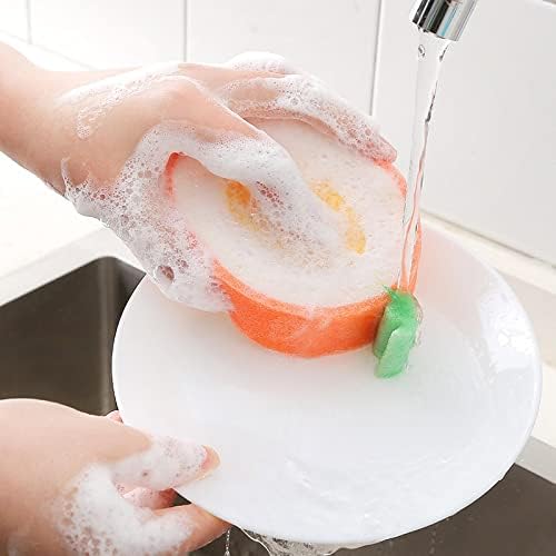 NC овошје задебелена сунѓерска крпа за чистење силна деконтаминација за миење садови за миење садови за миење садови за миење садови за