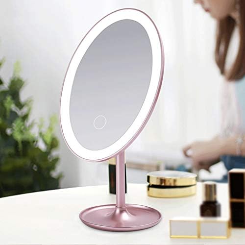 N/A Табела за шминка огледало, контрола на допир, висока дефиниција, ротација од 180 ° и моќна чаша за вшмукување за туш за туширање во