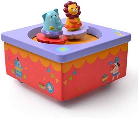 N/A Сценарио за иновации Дрвена музичка кутија, Премиум креативно рачно дрвени занаети музички кутии дете бебе играчка музичка кутија