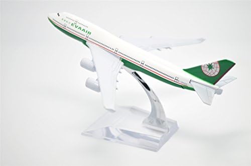 Династија Танг 1: 400 16см Б747-400 Ева воздушен метал модел модел на авион на авион