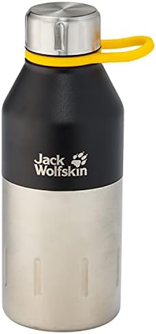 Џек Волфскин Унисекс-Возрасни Коле 0.35, Црна, Една Големина