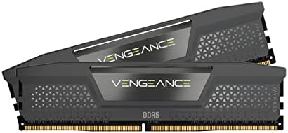 Corsair Vengeance DDR5 RAM 64GB 5600MHz CL40 AMD EXPO ICUE Компатибилна компјутерска меморија - сива