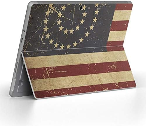 Декларална покривка на IgSticker за Microsoft Surface GO/GO 2 Ултра тенки заштитни налепници за тело на налепници 007338 Национално знаме Ретро