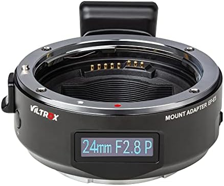 Контрола на леќата за леќи на Viltrox EF-Nex IV Auto Focus Mount Adapter, EXIF ​​пренесува со CDAF PDAF SWIFT за леќи на Canon EF/EF-S