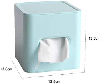 SXNBH Пластична кутија за ткиво, држач за покривање на кутијата со пластична хартија за кутии за бања за суета за бања, гардероби