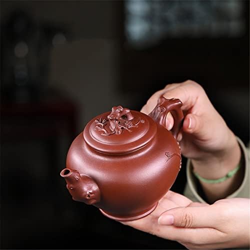 Irdfwh ретро октагонален чајник виолетова глина тенџере кинески кунг фу чај рачно изработен домаќинство единечен чај сет