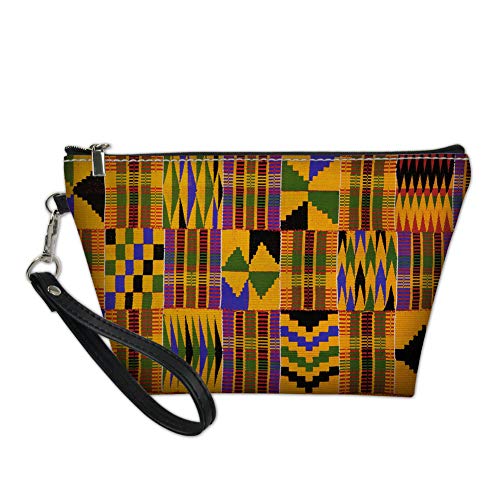 Купибаи Шминка Козметичка Торба Мала Торбичка За Патување Торбичка Африкански Племенски Принт