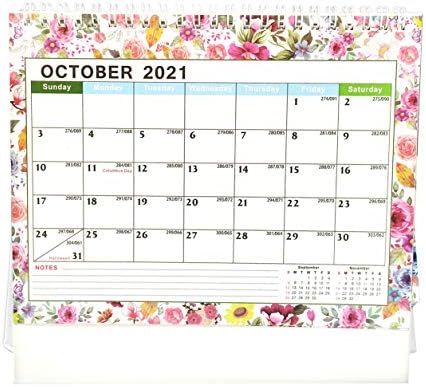 профектлен 2021 англиски Календар За Биро Календари За Цвеќе Календари За Гранични Календари Распоред Планер За Маса Годишен Организатор На