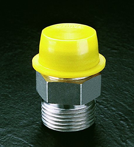 Caplugs 99191366 Пластично затегнато капаче и приклучок со широка густа прирабница WW-2, PE-LD, CAP OD 0.235 Plug ID 0.365, жолто